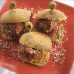 Meatball sliders by Angela Roberts