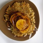 Quinoa-Butternut Squash, Red Onion
