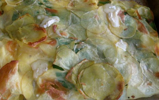 Post image for Valentine’s Day Breakfast – His and Hers Eggs Wrapped in Potatoes and Spinach