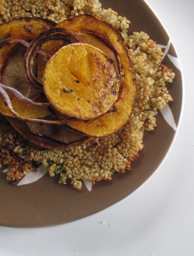 Roasted Quinoa Pancake by Angela Roberts
