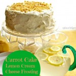 Carrot Cake with Lemon Cream Cheese Frosting by angela Roberts