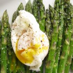 asparagus & poached