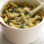 Pasta with Purple Hull Peas