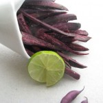 Purple Lime Roasted Sweet Potato Fries by Angela Roberts