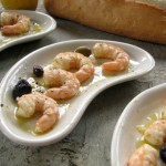 Poached Shrimp with Olive Oil and Lemon Juice