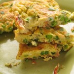 Sweet Pea Frittata by Angela Roberts