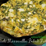 Broccoli Basil Frittata by Angela Roberts