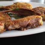 parmesan crusted lamb chops
