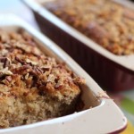 banana bread with pecans