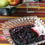 Homemade Cranberry Blackberry Sauce by Angela Roberts