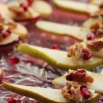 Pear BLue Cheese appetizer by angela roberts