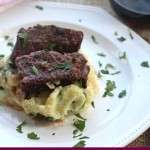 Braised Shortribs Spinach Mashed Potatoes by Angela Roberts