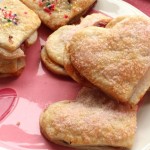 Heart Shaped Pear Pie Cookies