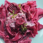 Beet Pasta with Beet Gnocchi