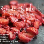 Roasted Rhubarb via SpinachTiger.com