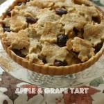 apple & grape tart by Angela Roberts