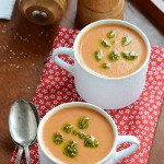 An Edible Mosaic Tomato Soup for Red to Remember