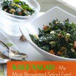 Kale & Apple Salad with Maple Cider Viniagrette by Angela Roberts