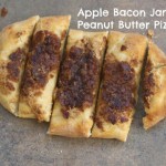 Peanut Butter & Apple Bacon Jam Pizza