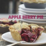 Apple Berry Pie by Angela Roberts @spinachtiger