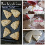 Maple Buttermilk Scones with Lavender Sea Salt by Angela Roberts