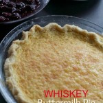 Whiskey Buttermilk PIe with Blackberry Compote by Angela Roberts