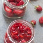 Freezing Strawberries in Jars by Angela Roberts