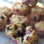 Blueberry Crumb Buttermilk Muffins by Angela Roberts