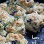 Blueberry Thyme Biscuits by Angela Robderts