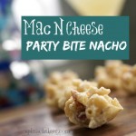 Bacon Mac and cheese nacho party bite by Angela Roberts