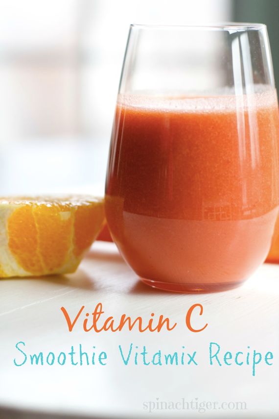 Vitamix Recipe: Vitamin C Smoothie with Video and Tips for Treating ...
