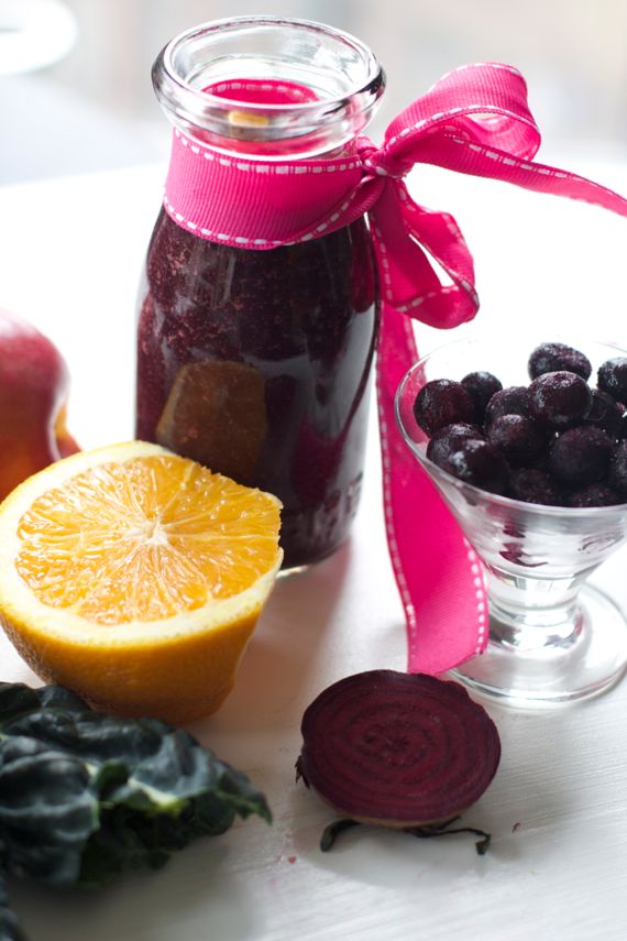 Vitamix Video Cold Fighting Smoothie for Sick Kids with Blueberry