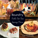 Bound'ry rolls out Spring Menu by Angela Roberts
