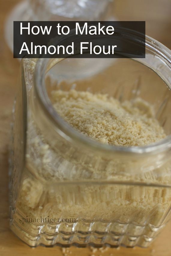 how to make almond flour vitamix dry blade