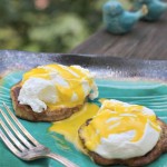Eggplant Benedict with Tabasco Olive Oil Hollandaise Sauce by Angela Roberts