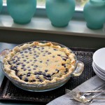 Blueberry Buttermilk Pie by Angela Roberts