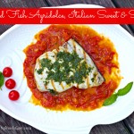 Swordfish Agridolce, Italian Sweet & Sour by Angela Roberts