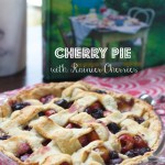 Rainier Cherry Pie with Lattice Top by Angela Roberts