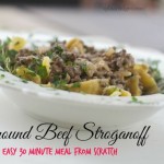 Ground Beef Stroganoff Recipe by Angela Roberts