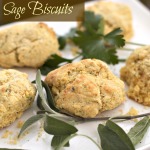 Sage Cornmeal Biscuits by Angela Roberts