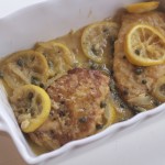 Breaded Lemon Caper Chicken by Angela Roberts