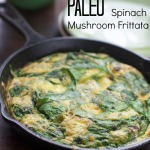 Spinach Frittata Recipe with Mushrooms by angela roberts