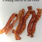 cooking bacon in the oven