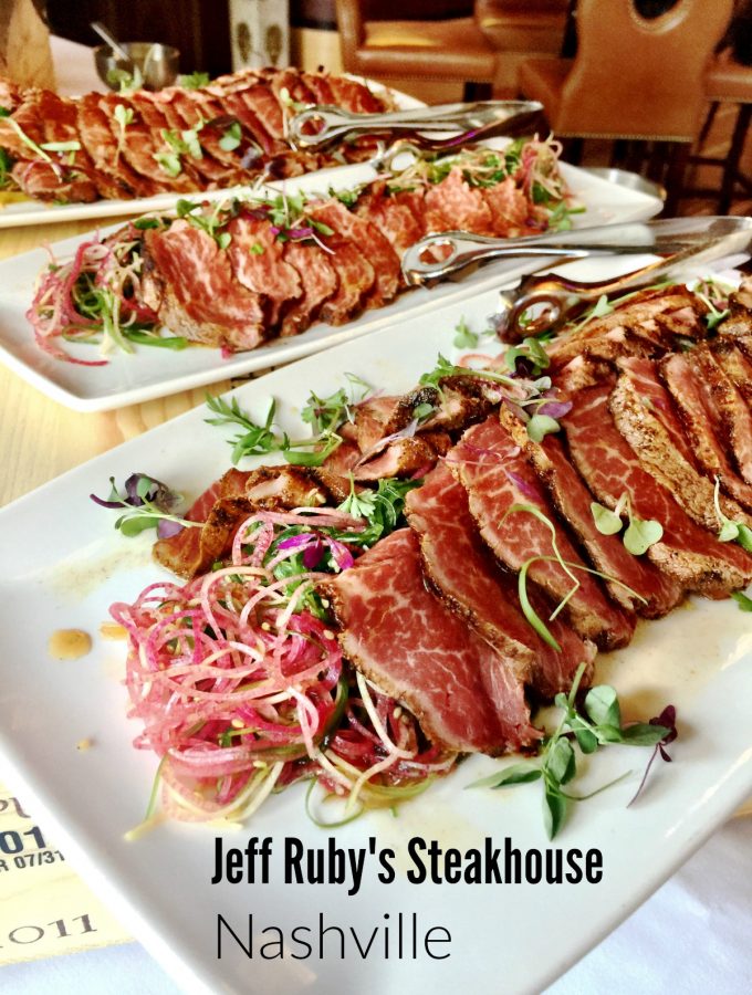 Jeff Ruby's Steakhouse Wagyu from Spinach Tiger