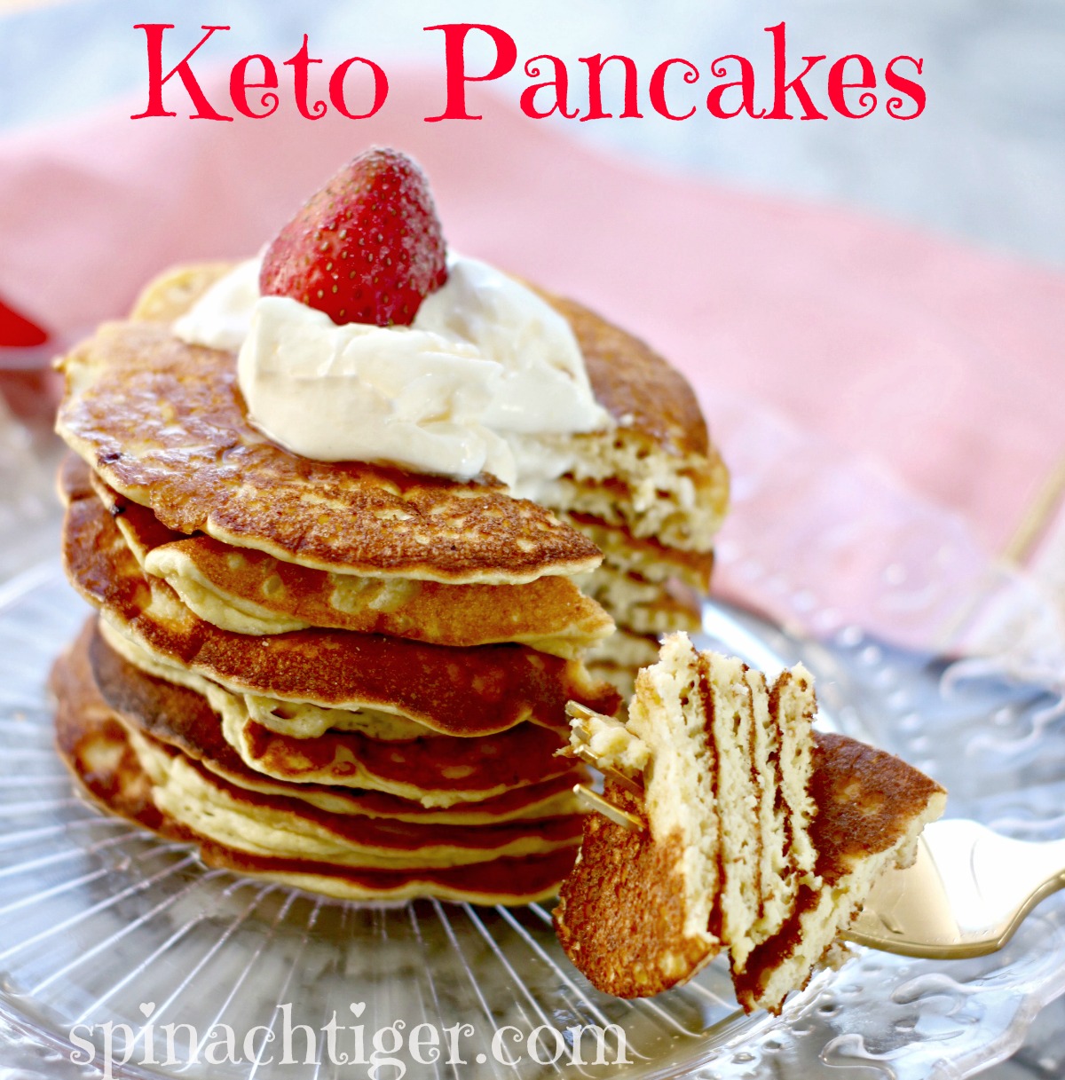 How To Make Best Fluffy Keto Pancakes Low Carb Paleo