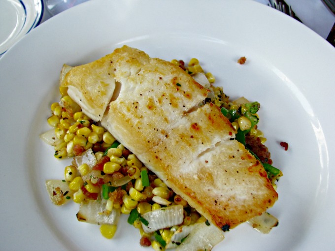 Chef Margot McCormick, Margot Cafe Halibut