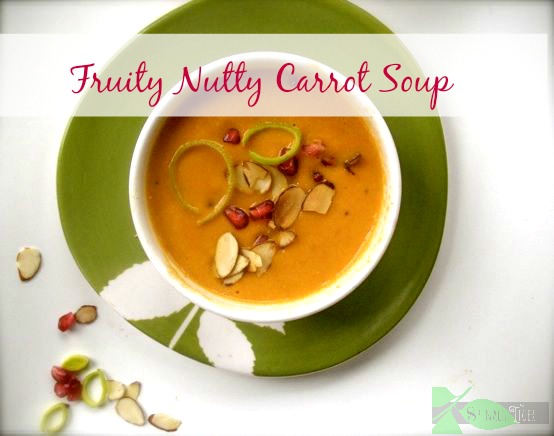Fruity Nutty Carrot Soup by Angela Roberts