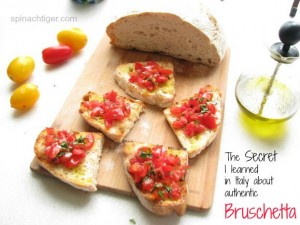 Bruschetta with Tomatoes from Rome