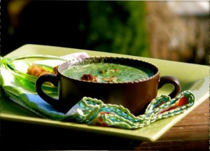 Spinach Soup and a little Spinach 101