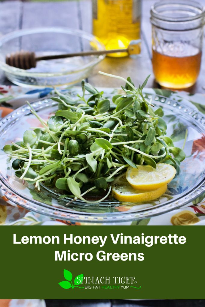Lemon Honey Vinaigrette Pin